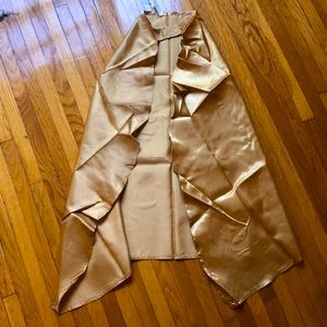 Gold costume cape